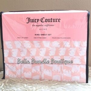 JUICY COUTURE ICONIC SCOTTIE DOG SHEET SET